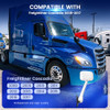High Soar Chrome Hood Mirror for Freightliner Cascadia 2008-2017 Passenger Side