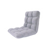 Loungie Microplush Recliner Chair, Grey New