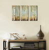 Juhuso 3 Pieces White Birch Trees Canvas Wall Art Falling Leaves B098DVLYJG New