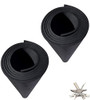 The Foamory 2-Pack Black EVA Foam - 4mm Thick 35x59 inch Craft Foam New