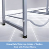 5 Gallon Water Jug Holder Rack 4 Tier Bottles Organizer B08QZ2YBG2 - White New