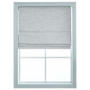 Everyday Celebration Roman Shades Pull Down Window Treatment - Light Stone New