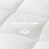 Comforter Cooling Duvet Insert, 1 ct, White UGG Danielle White New