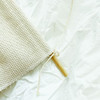 DECOPICK Macrame Woven Wall Hanging Tapestry Fabric Bohemian - Egg white/yolks New