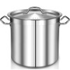 Falaja Stock Pot 20 Quart, Heavy-Duty Cooking Pot, 5 Gallon B0BN5VKVS4 - New New