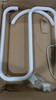 Bath Towel Warmer and Drying Rack Free Standing Wall Mount Two Styles - White New