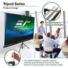 Elite Screens Tripod Series 92" 8K / 4K Ultra HD T92UWH - Black New