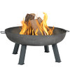 Sunnydaze 34" Heavy-Duty Cast Iron Fire Pit Bowl for Outside B06XXQDDBB - Black New