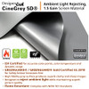 Elite Screens Designer Cut, 135" 16:9 4K ULTRA HD Ambient Light Rejecting
