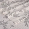 KATHY IRELAND HOME 100% TURKISH COTTON FLANNEL KING SHEET SET - GRAY TOILE New