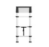 Cosco 8.5 Ft SmartClose Aluminum Telescoping Ladder B09RT81NTG - Gray New