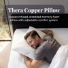 Dr. Pillow Thera Copper Pillow 1 Count Pack of 1 White New