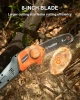 TASKSTAR 8IN CORDLESS ELECTRIC POLE SAW FOR TREE TRIMMING - ORANGE/GRAY
