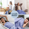 AwsumPick King Fleece Blanket Super Soft Flannel Cozy Lightweight Breathable