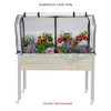 CedarCraft Greenhouse Cover 21” W x 47” L x 24”HD Provides The Perfect New