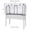 CedarCraft Greenhouse Cover 21” W x 47” L x 24”HD Provides The Perfect New