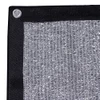JTsuncover- Aluminet 85% - Heavy Duty Shade Cloth Grommets - 10 ft x 14 ft New
