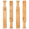 KLUTTER KUTTER BAMBOO DRAWER DIVIDERS - SET OF 4 - NATURAL