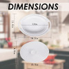 Read Bear Products Oval Ceramic Bakeware Casserole Dish - Ceramic B093CH747K New
