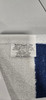 NOBLE HOUSE CABANA BATH TOWEL, 80/20 COTTON, 36 IN. BY 66 IN. - BLUE WHITE