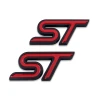 GENERIC METAL ST EMBLEM CAR BADGE RACING SPORT 3D STICKER DECAL [2 INCLUDED]