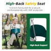 Take Me Away Toddler Swing Seat, Full Bucket, Coated Chains, B09N8LH8H6 - Yellow New