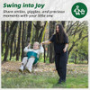Take Me Away Toddler Swing Seat, Full Bucket, Coated Chains, B09N8LH8H6 - Yellow New