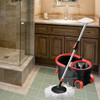 Spin Mop and Bucket with Wringer Set, 360° Rotating Head Mop Bucket System New