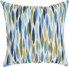 Waverly Waverly Pillows Navy 20" x 20" Throw Pillow New