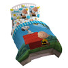 Peanuts Charlie Brown Sunny Day Twin Comforter Reversible B015OWGT4Y New