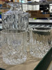 LANFULA 750ML BOTTLE,4 CRYSTAL WHISKY GLASSES 300ML, 5 PIECES - TRANSPARENT
