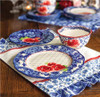 Heritage Floral 12-Piece Dinnerware B084YVPLD8 - New New