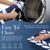 GTa13 Bathroom Rugs Sets 3 Piece – Microfiber Spineless Bathroom Rugs - Blue New