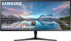 Samsung 34" Class Ultrawide Monitor S34J552WQNXZA - Black