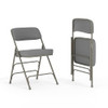 Flash Furniture Hercules Series Metal Folding Chairs with Cushioned Seats