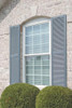 Mid America Open Louver 12In Vinyl Shutters 12x36 B07Z597JCN - Black New