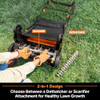 LAWNMASTER 48V MAX 16-IN BRUSHLESS DETHATCHER SCARIFIER CLGVB4816 - ORANGE/BLACK