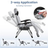 YAHEETECH ZERO GRAVITY CHAIR - GRAY