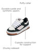 VN000D1HBM8 VANS UNISEX UPLAND SHOE MEN 7 WOMEN 8.5 TRITONE-BLACK/PINK/WHITE