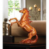 B00H6Y6SYA - Faux Wooden Horse Statue Brown New