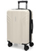 BAGSMART EXPANDABLE CARRY ON LUGGAGE 22X14X9 AIRLINE APPROVED - BIEGE