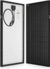 Spartan Power 100 Watt Solar Panel 9 Bus Bar Black Mono Z Bracket Kit New