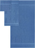SIMPLI-MAGIC Bath Towels Set, 2 Bath Towels, 2 Hand Towels, 6 Washcloths - Blue New