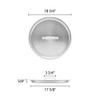 Thunder Group 40 qt Aluminum sauce pot lid - Each New