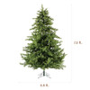 Fraser Hill Farm 7.5-Ft Foxtail Pine Christmas Tree with Stand New