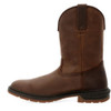 ROCKY Worksmart Unlined Western Boot - B08RLDDP73 Dark Brown Size 12(W) New