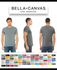 3001CVC Bella + Canvas Unisex Heather CVC T-Shirt New