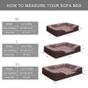 Orthopedic Dog Beds for Large Dogs, Foam Pet Sofa Waterproof Lining B0B4W6B6PV New
