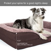 Orthopedic Dog Beds for Large Dogs, Foam Pet Sofa Waterproof Lining B0B4W6B6PV New