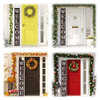 Welcome Sign for Front Door, 6ft Tall Front Porch Decor (Brown) New